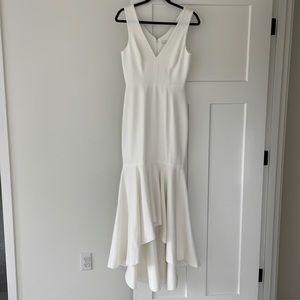 Dress the Population – Demi High/Low Mermaid Hem Evening Dress